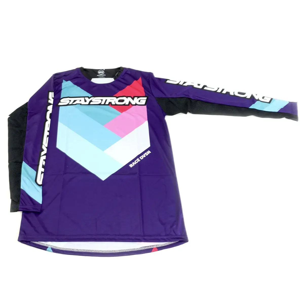 Stay Strong Chevron Race Jersey Purple